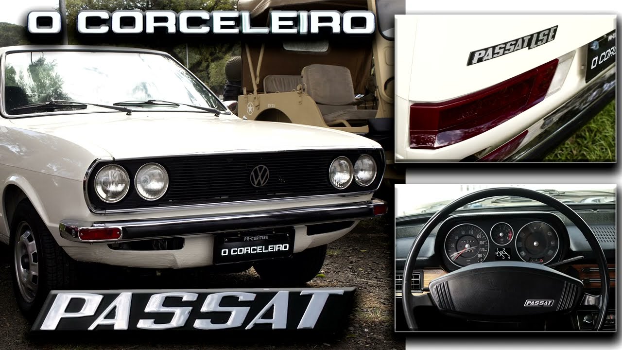 VW PASSAT LSE (1978) - RARO modelo mais LUXUOSO da marca alemã!