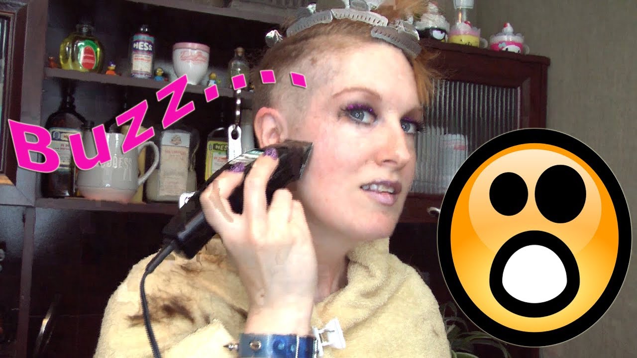 I nearly shaved my head bald - haircut mistake