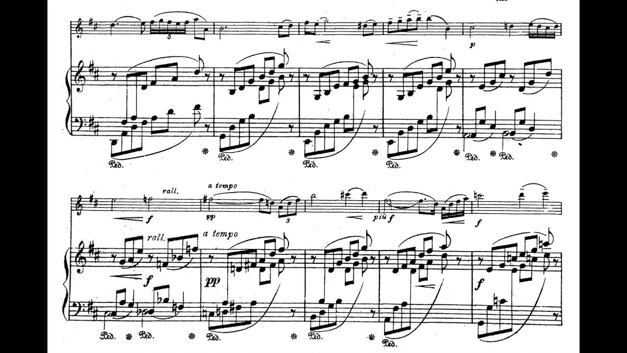 Massenet - Meditation from Thaïs (piano accompaniment)
