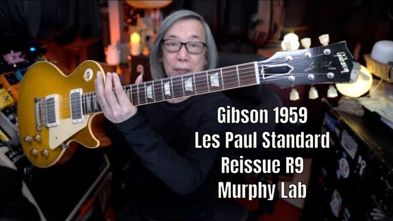 Ооооо, просто прелесть!! Гитара Gibson 1959 Les Paul Standard Reissue R9 – Murphy Lab 2023