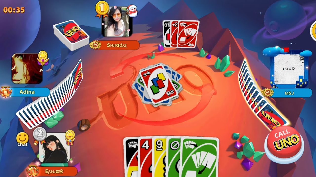 Uno Mobile Game || Go Wild X1000 with Discard All card 🥳
