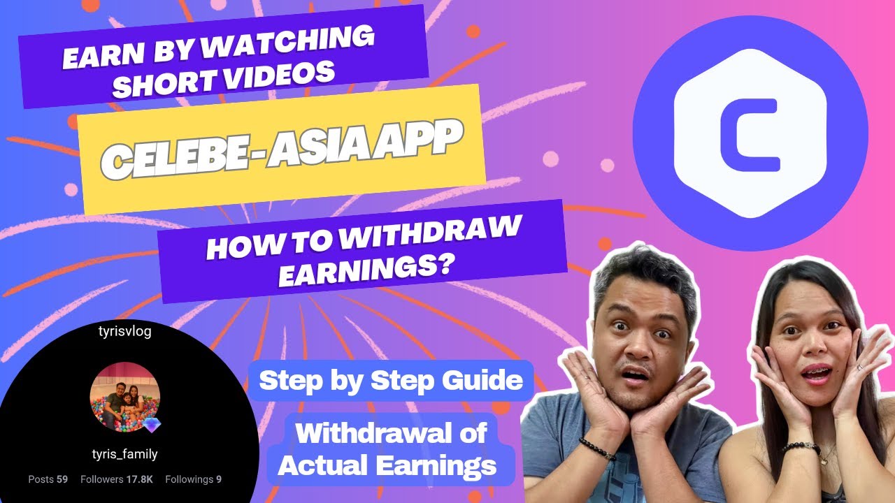 CELEBe-Asia App || Kumita ng 11k in just a week || Easy Earning App || Actual Withdrawal of Earnings