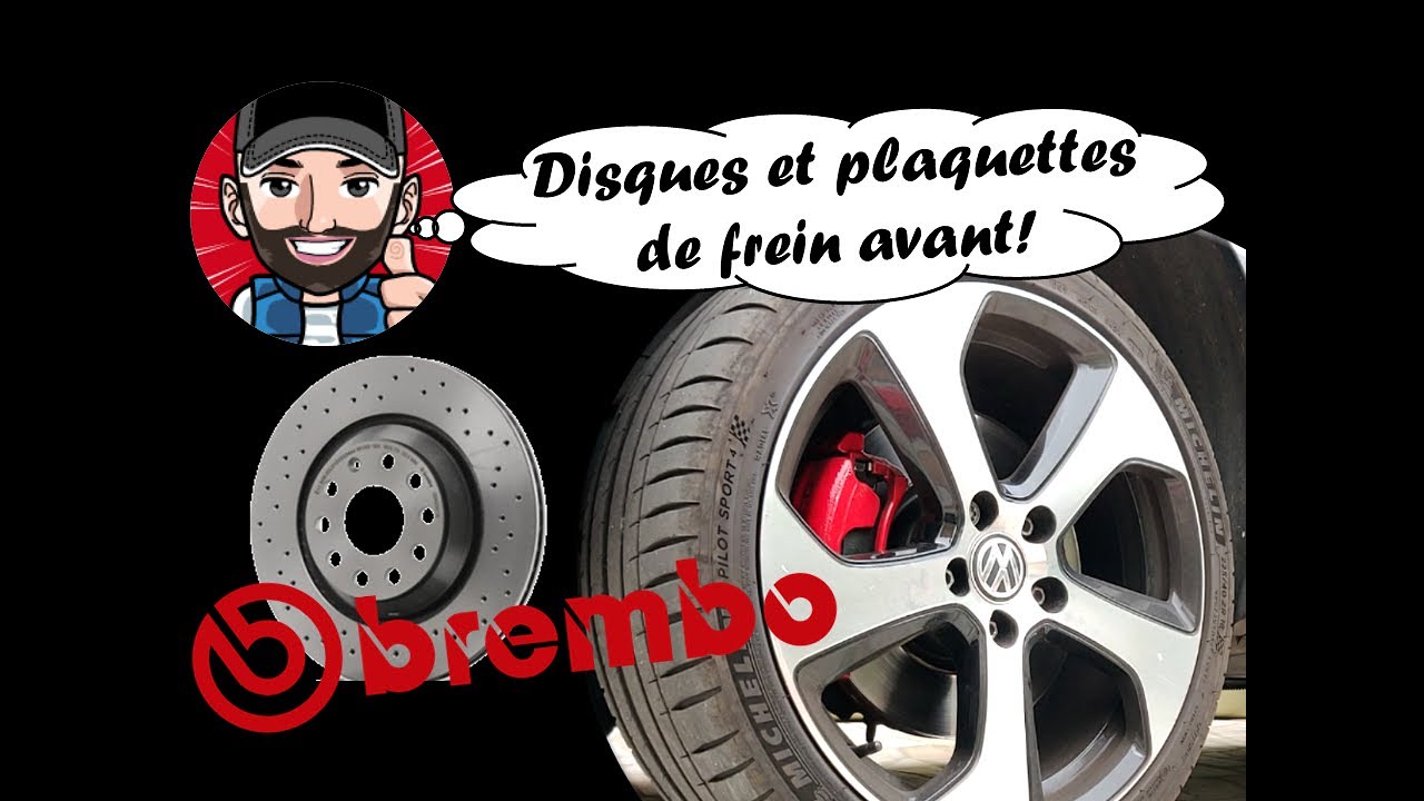 Montage Disques et Plaquettes de Frein Avant sur GOLF 7 [Brembo Xtra Line]