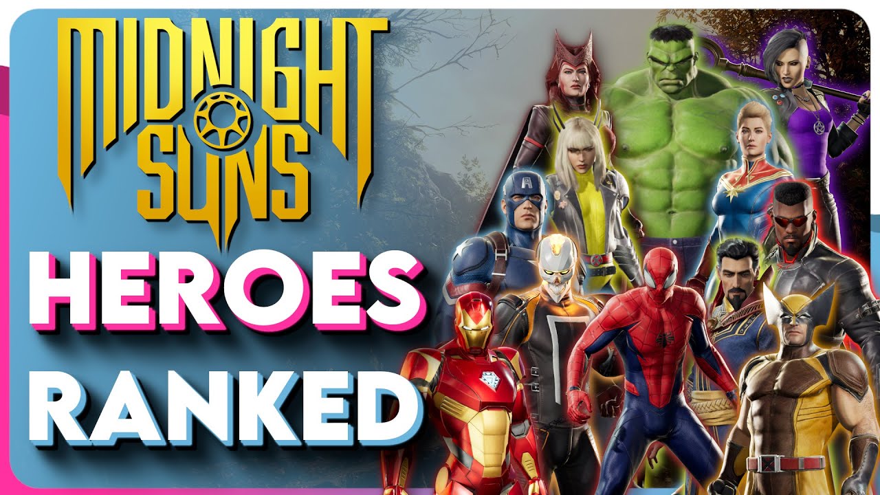 Midnight Suns Heroes RANKED - Which Hero is Best? (Midnight Suns Tips and Tricks)