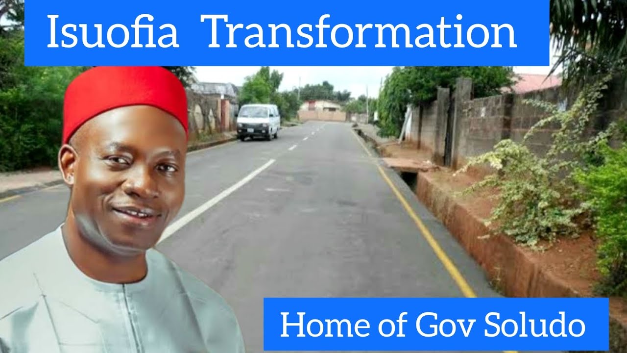 Beautiful Transformation  of isuofia  town  and mega Road construction  in Aguata , Nigeria .