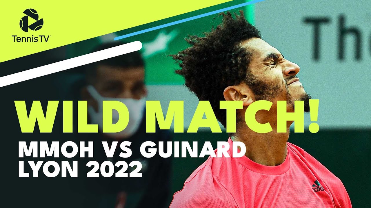 Interrupted Play, Underarm Serves & Drama To The End 😳 Crazy Mmoh vs Guinard Match! | Lyon 2022