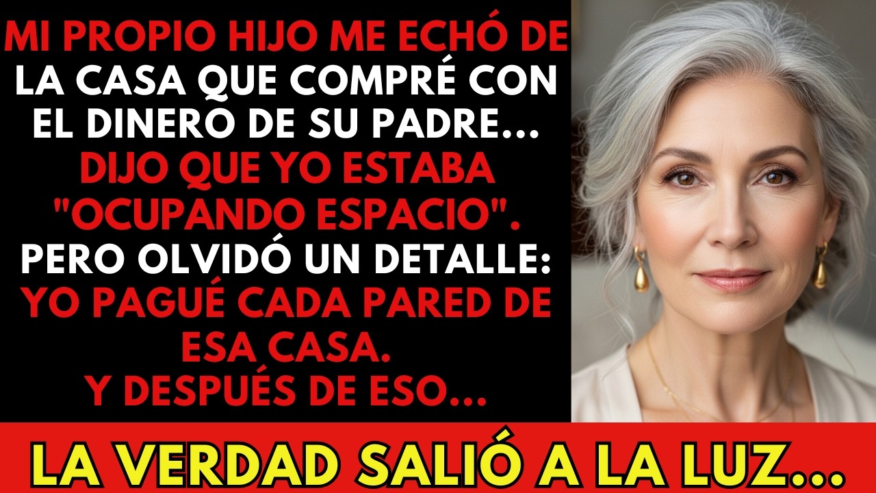 Mi Hijo Me Echó de la Casa que Compré… Pero Un Detalle Lo Dejó en Silencio
