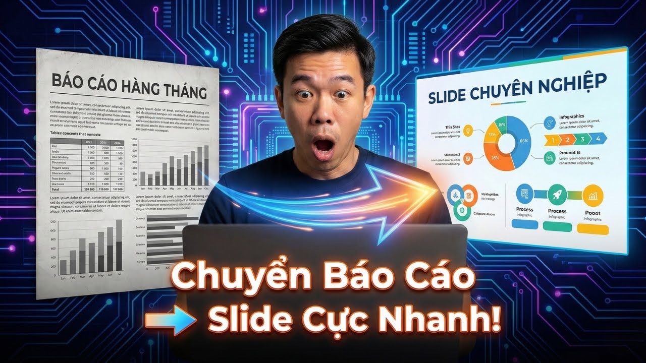 Cách Tạo BÀI THUYẾT TRÌNH Siêu Nhanh Từ Báo Cáo Với NotebookML