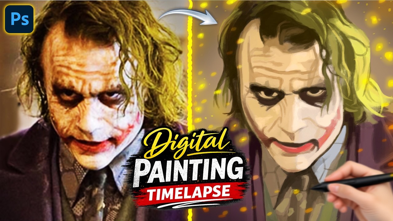 Can I Paint the Joker Realistically?