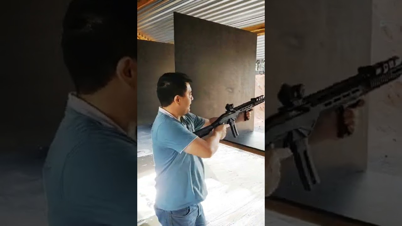 Vídeo feito nas coxa mas está valendo CBC 7022 tática com acessórios