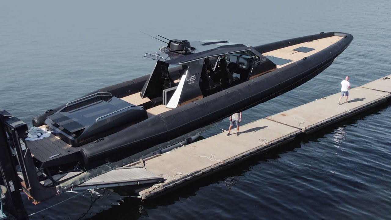 Launch of the Goldfish 49 Bullet with twin 1100HP engines
