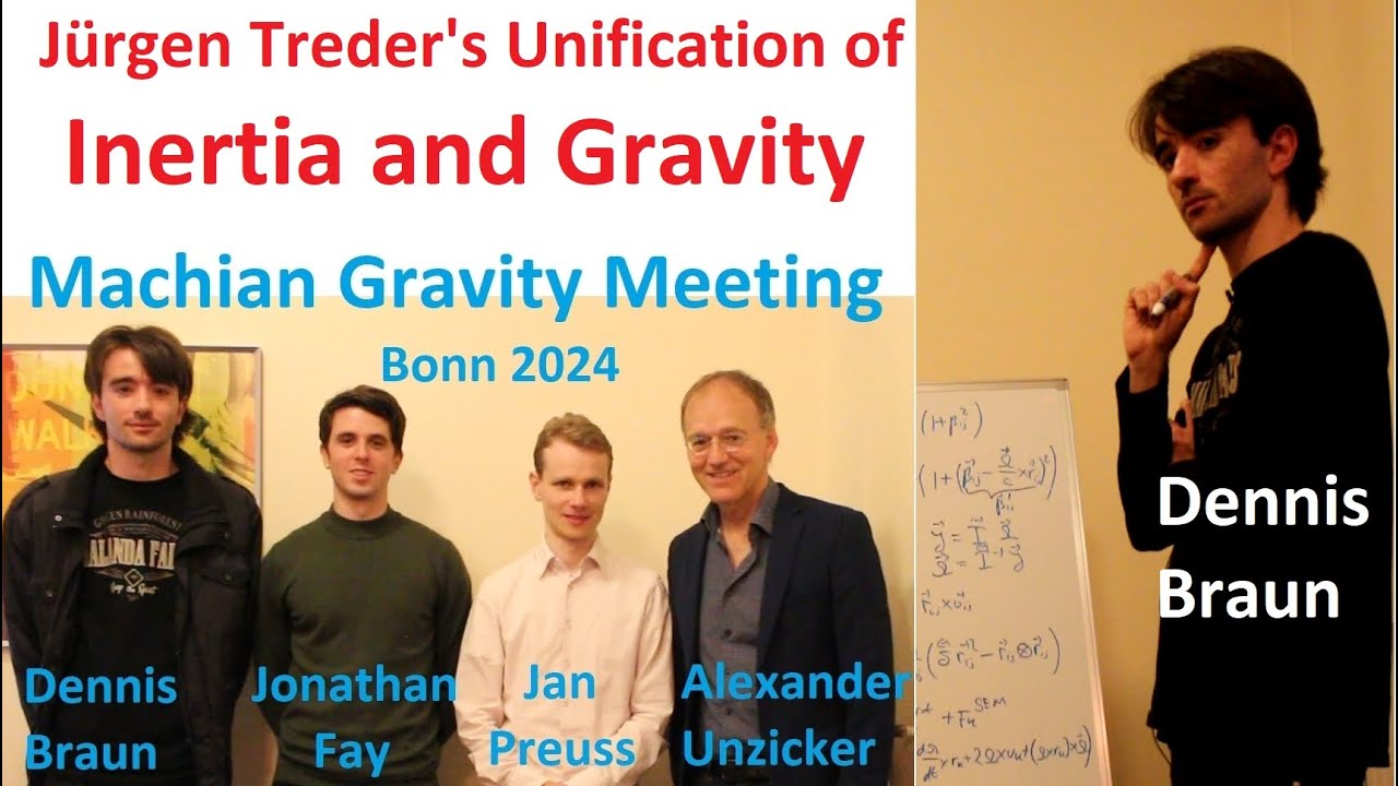 Unification of Inertia and Gravity by Jürgen Treder (Talk by Dennis Braun)