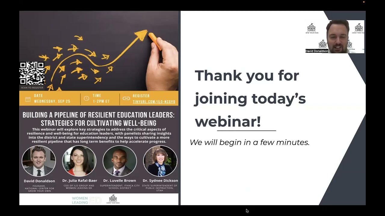 Building a Pipeline of Resilient Education Leaders Webinar