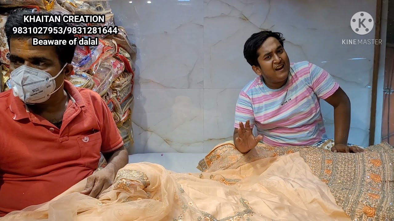 KHAITAN CREATION FIRST VIDEO OF COLLECTION CHEAPEST HANDWORK LENGHA PREMIUM SEGMENT OF KHAITAN