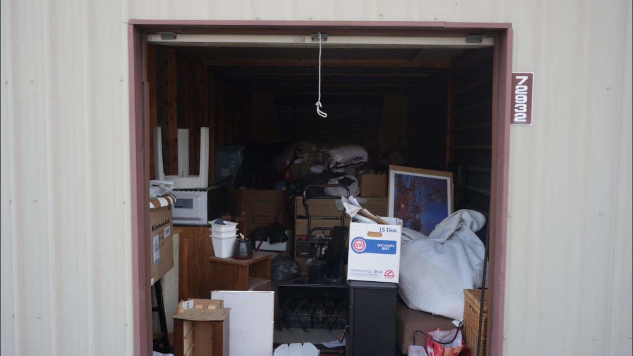I Bought My First Auctioned Storage Unit