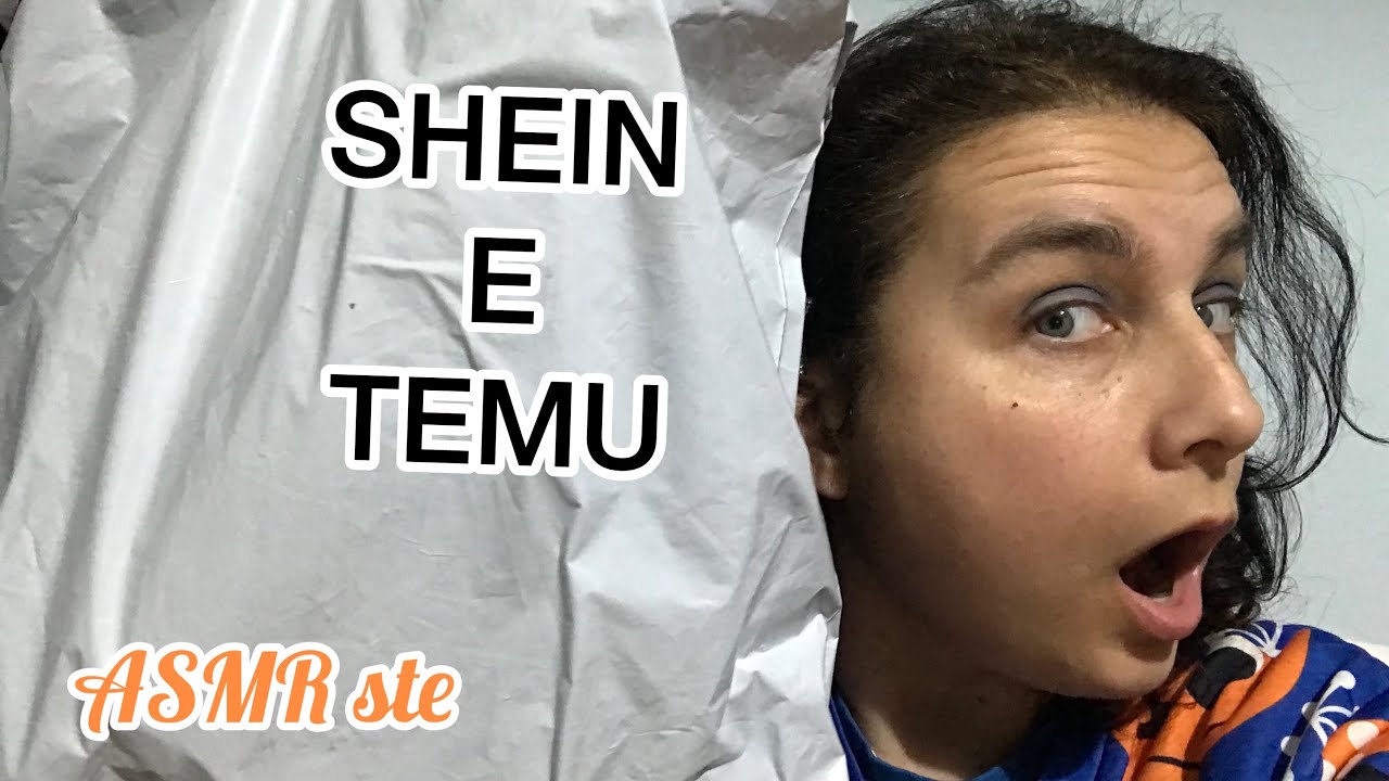 doppio HAUL SHEIN e TEMU super shopping 💸ASMR ITA unboxing whispering show and tell