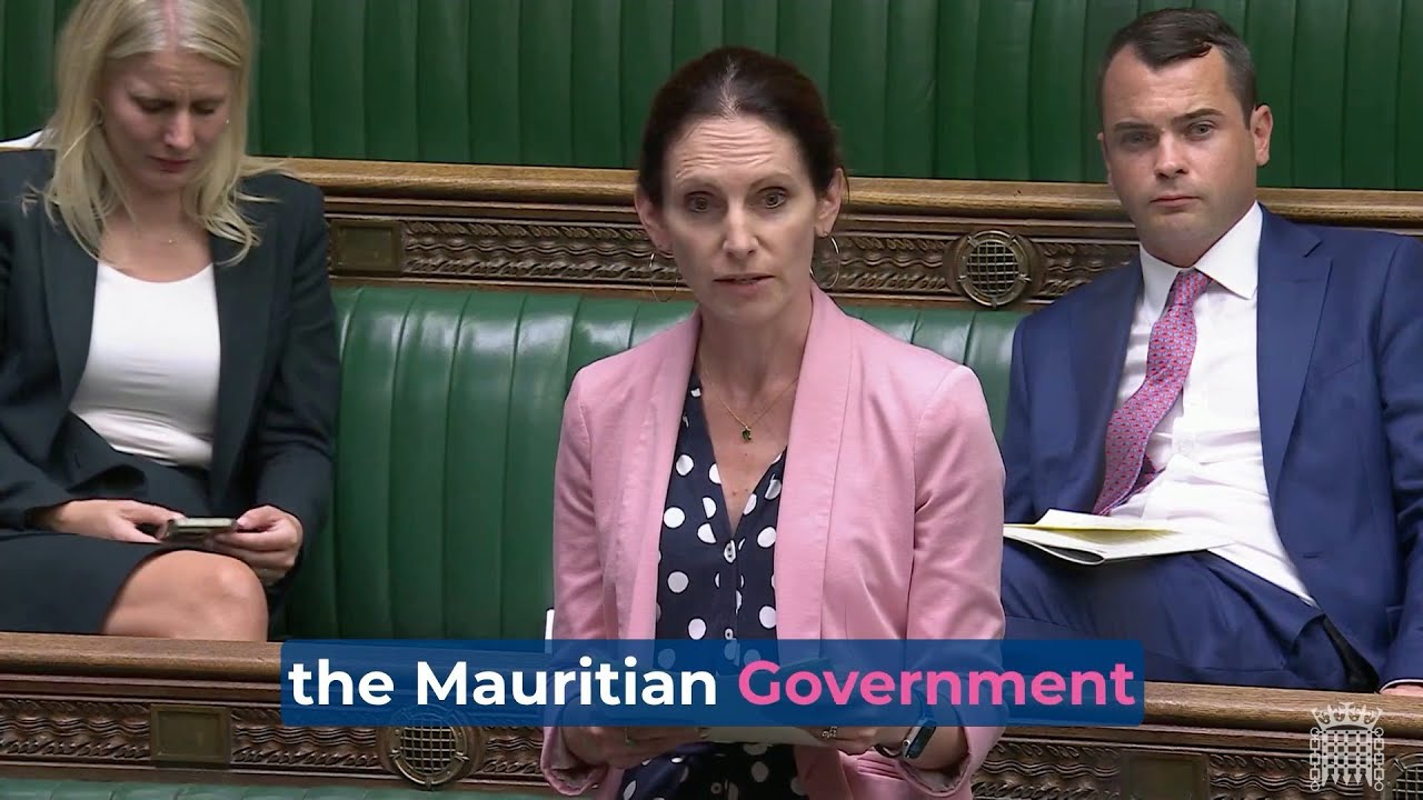 Aphra Brandreth MP Speaks Out Against Chagos Islands 