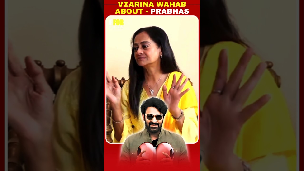 Zarina Wahab spoke about Prabhas and their work on the movie The Raja Saab.🥰 #prabhas #tollywood