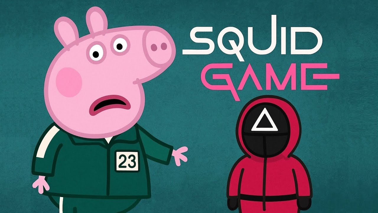 PEPPA PIG a SQUID GAME 🐷🔴