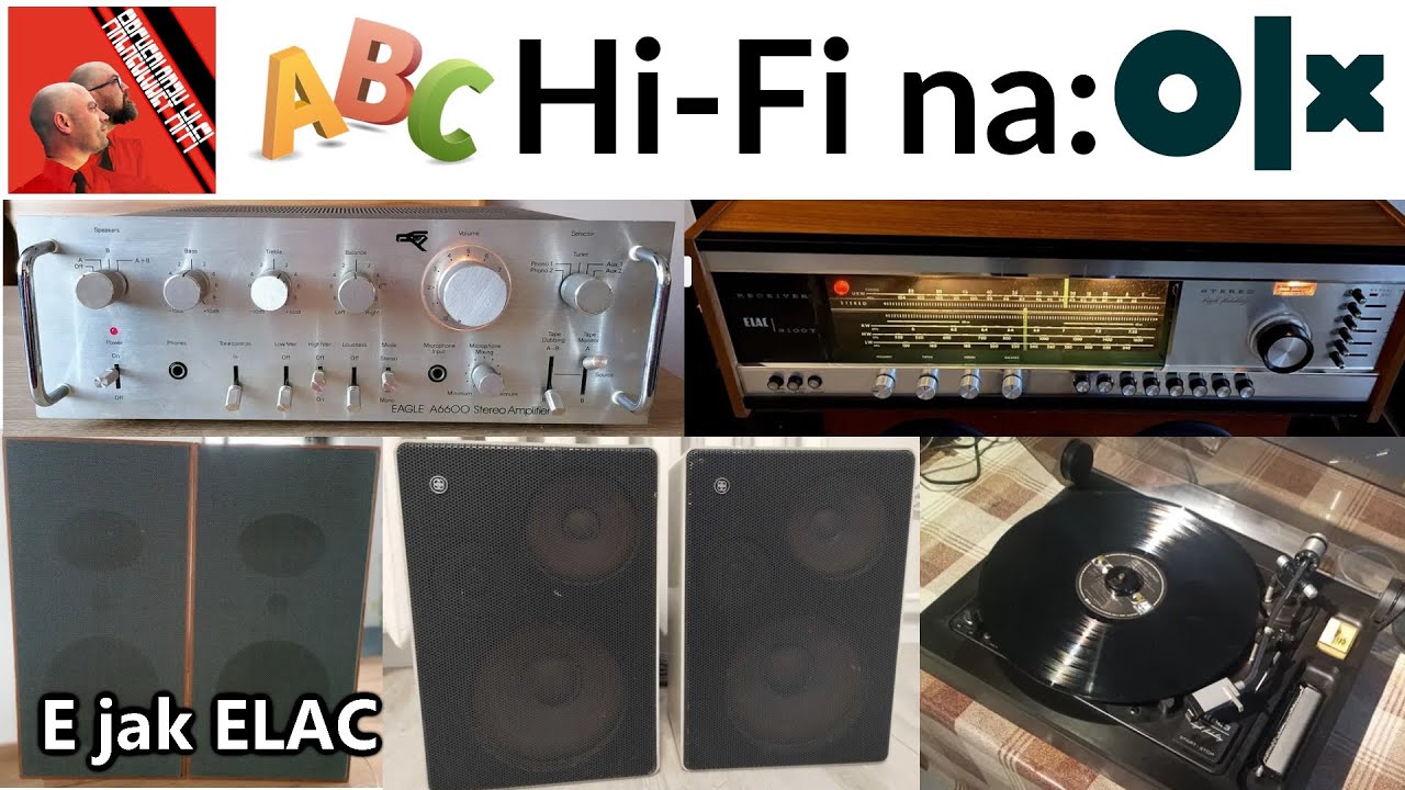 ABC HI-FI na OLX literka E jak ELAC @archeolodzyhi-fi4158 Hi-Fi #77 #PRL