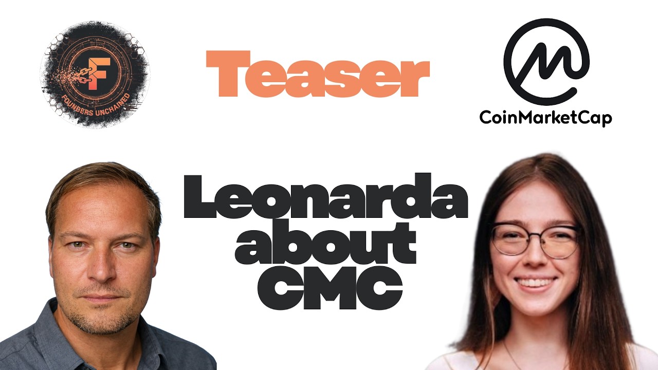 Teaser: Inside CoinMarketCap: Leonarda Rajeckytė Talks Crypto Trends with Darius Kraucionis #cmc