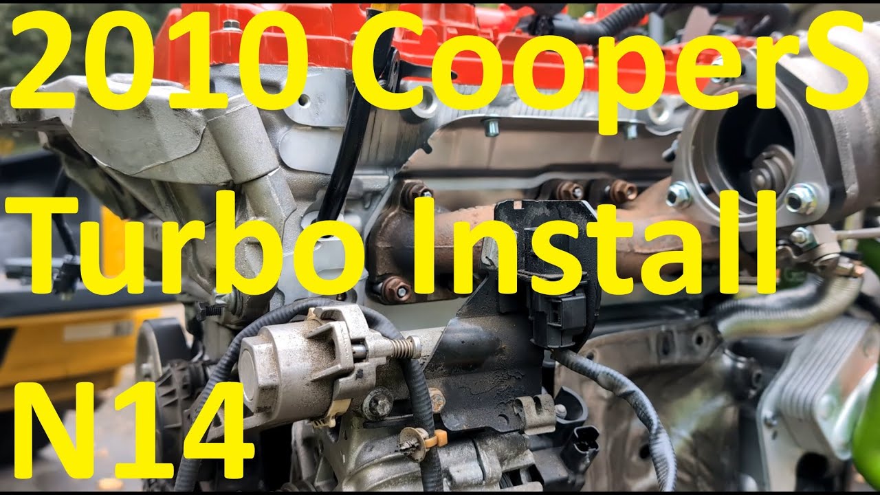 ep134 My Yard is My Garage - 2010 Mini Cooper N14 turbo install!