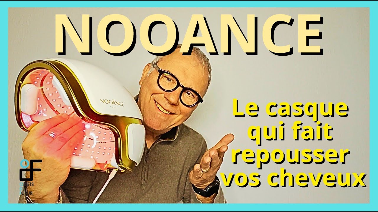 Stop à la Chute des Cheveux avec le Casque Led et Laser Nooance
