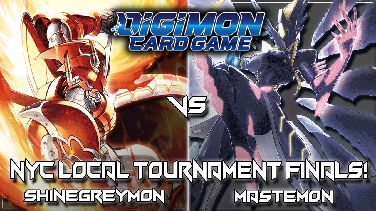 [12/5/23] NYC Digimon Card Game Weekly Final Round: [ShineGreymon] VS [Mastemon]