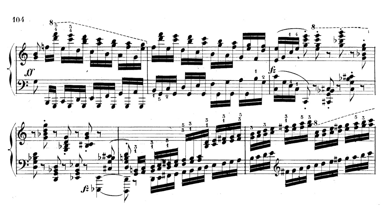 Carl Czerny - Op 822 No 25 - Grand Allegro di Bravura - C Major