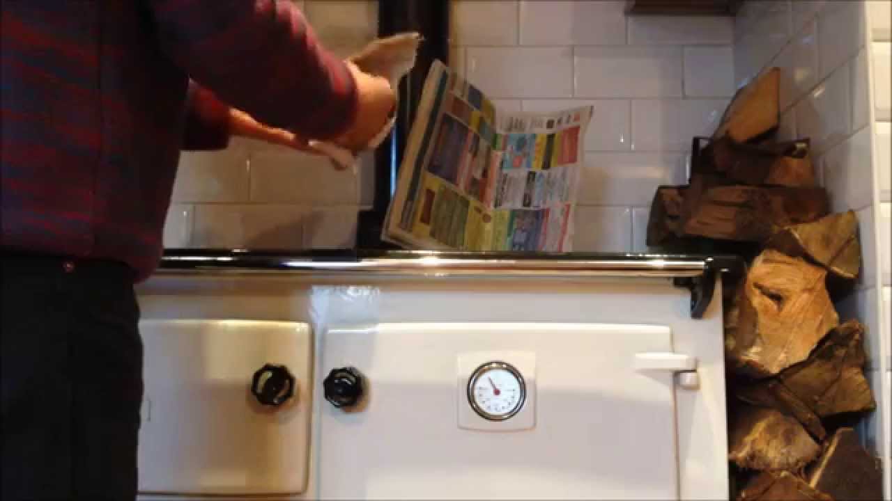How to light a waterford stanley solid fuel range range