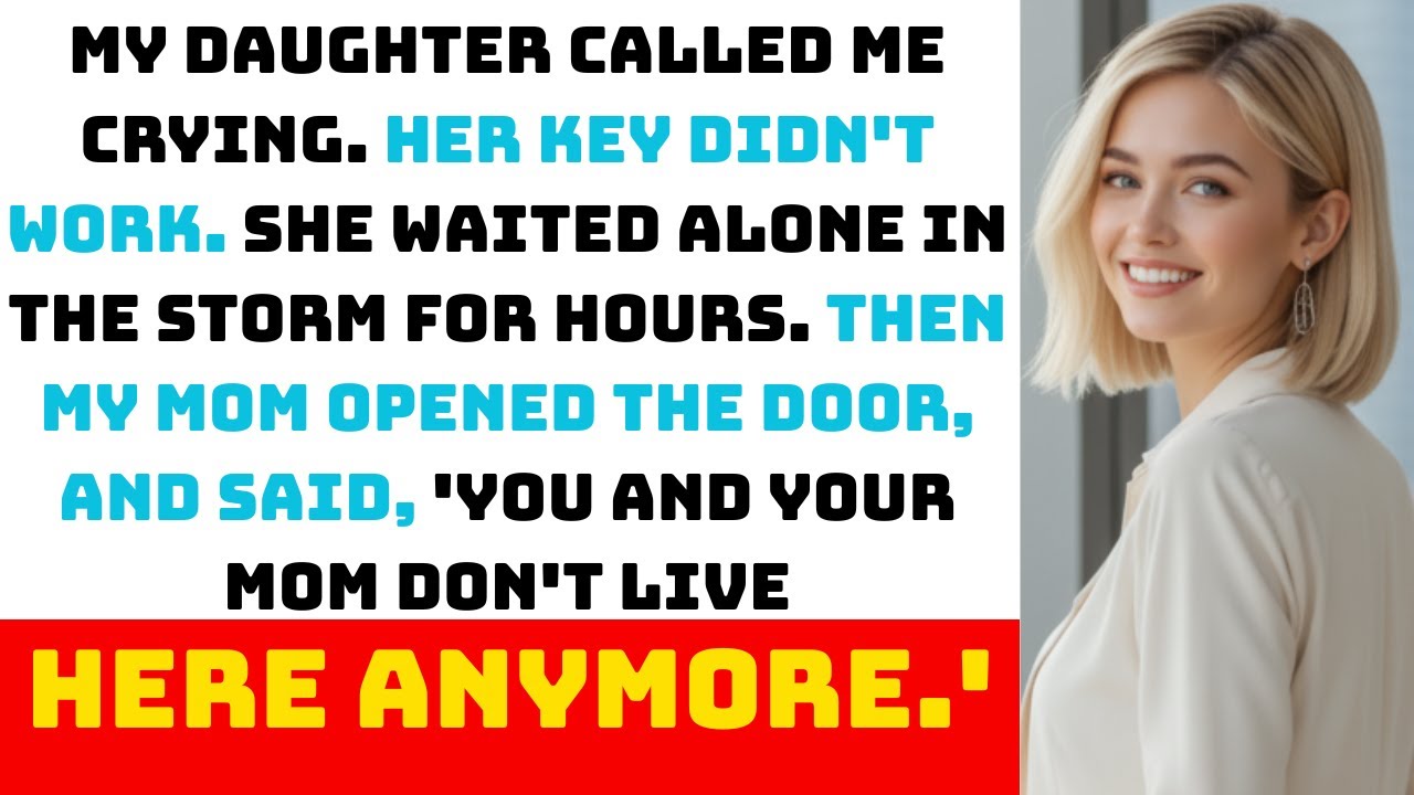 “We’ve Decided This Isn’t Your Home,” Mom Said—Then Left My 12‑Year‑Old Daughter Sobbing in the Rain