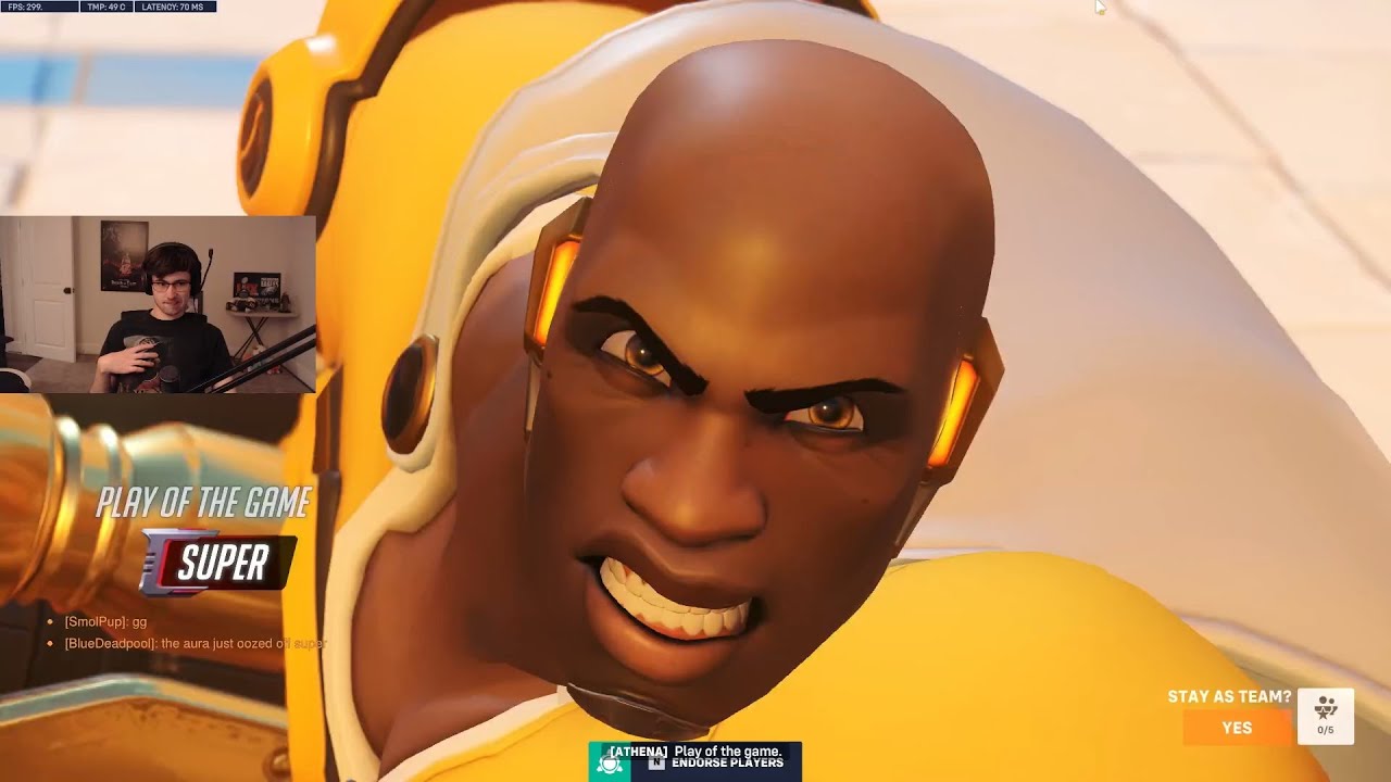 POTG! Super Doomfist: геймплей, сезон 18, топ-500