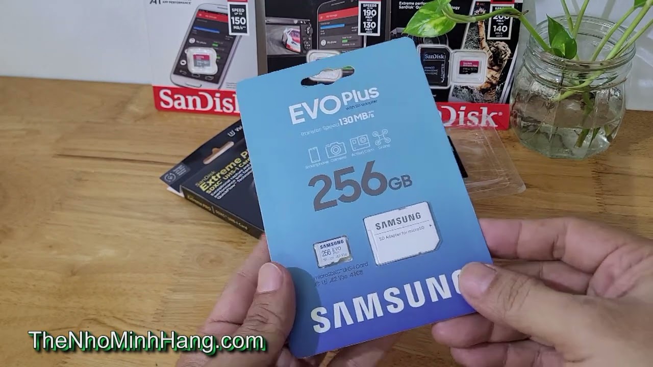Micro SDXC 256GB Samsung Evo Plus A2 V30 130MB/S - Thẻ Nhớ Minh Hằng