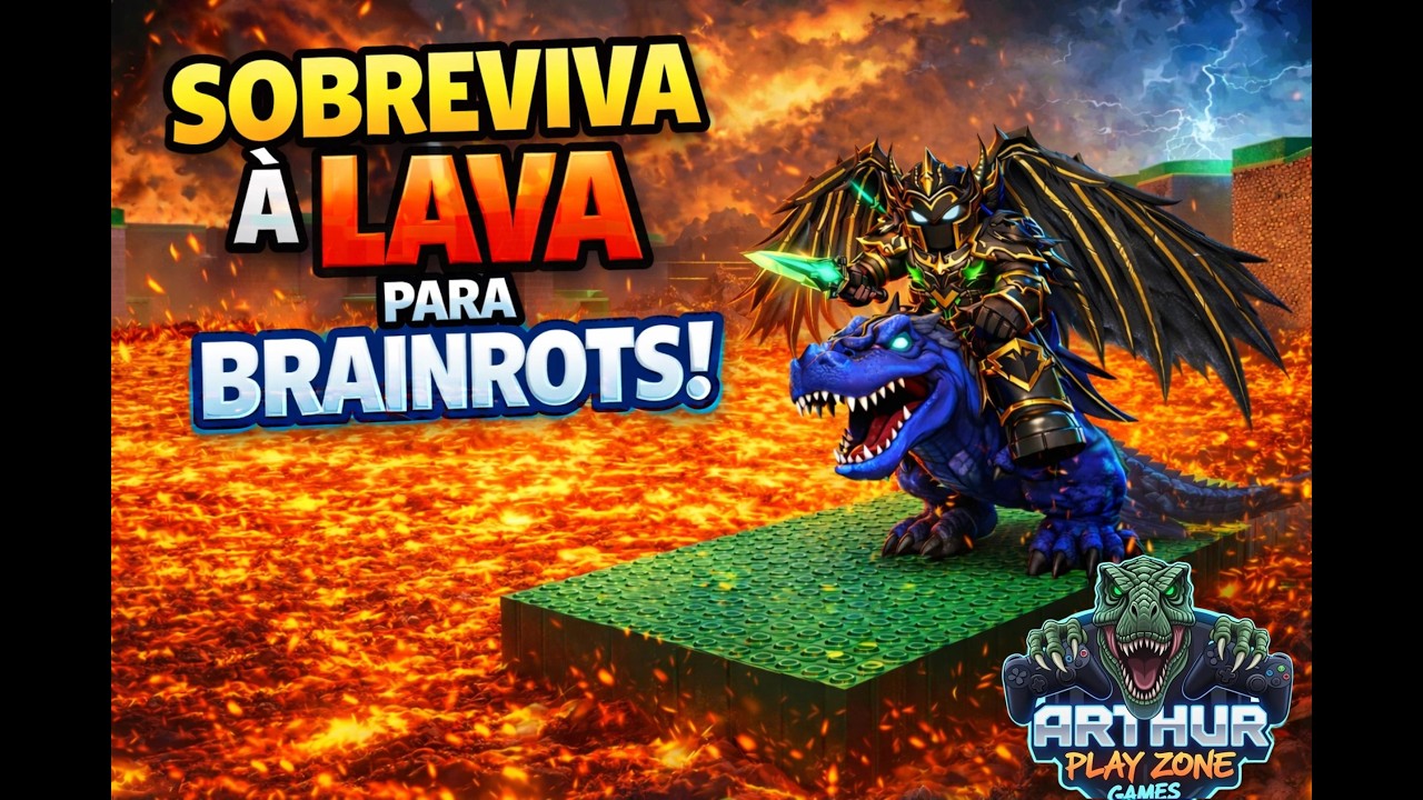 LAVA PARA BRAINROTS 🔥 SERÁ QUE CONSEGUI PEGAR UM BRAINROT DIVINO? ROBLOX GAMEPLAY #roblox #brainrots