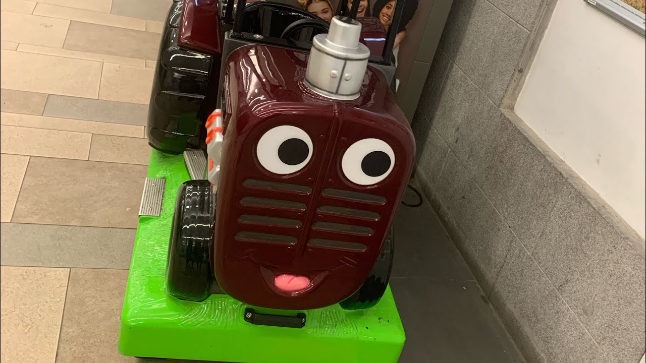 Jolly roger Maroon Troy the tractor kiddie ride 