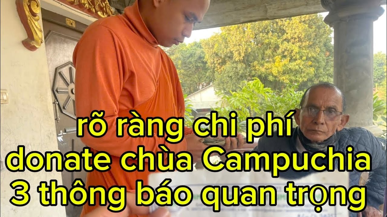 4 th&ocirc;ng tin quan trọng. L&agrave;m r&otilde; chi ph&iacute; ăn tr&uacute; ng&ocirc;i ch&ugrave;a Cambodia 