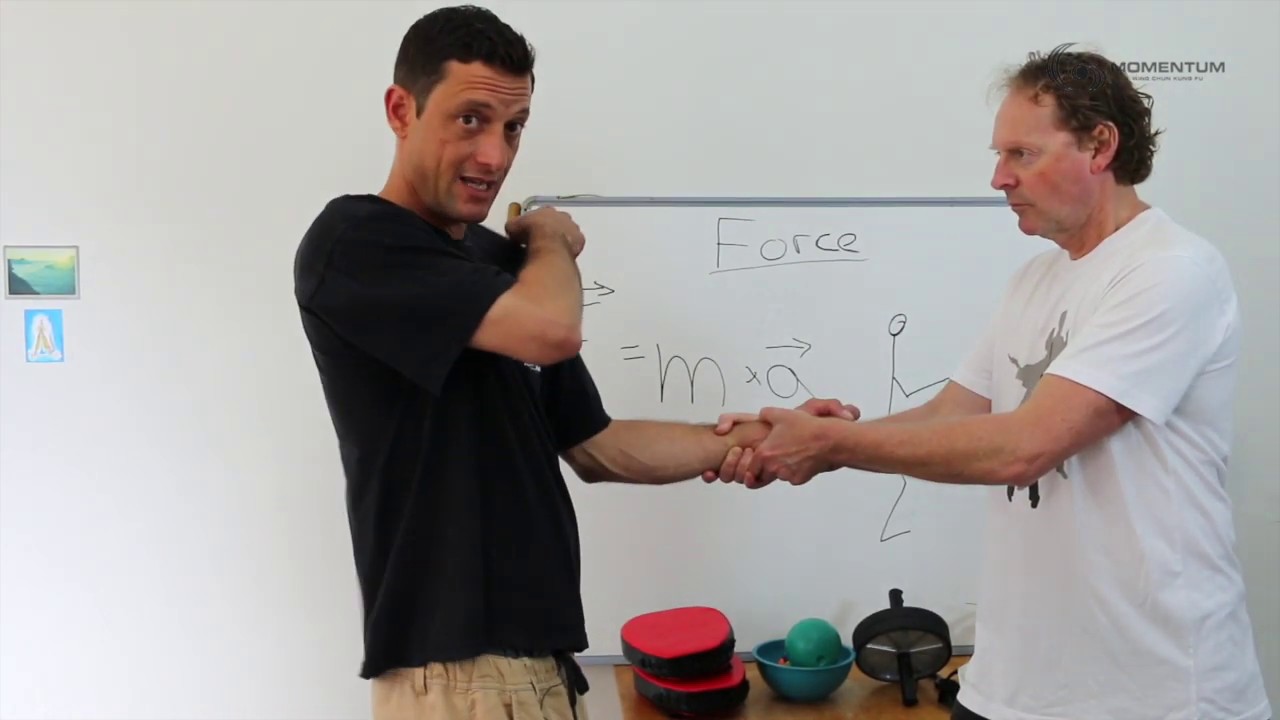 002 Force in Wing Chun explained by Andre Quin, Momentum Wing Chun