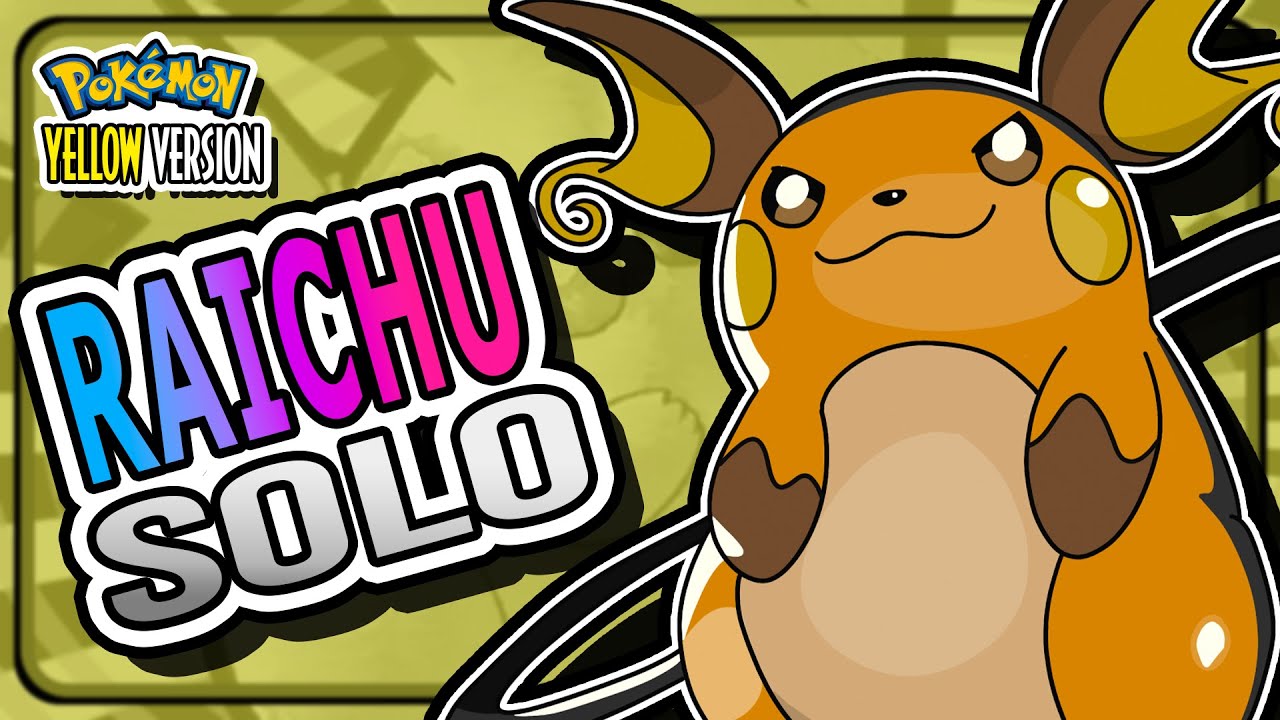 How FAST Can Raichu Beat Pokémon Yellow?