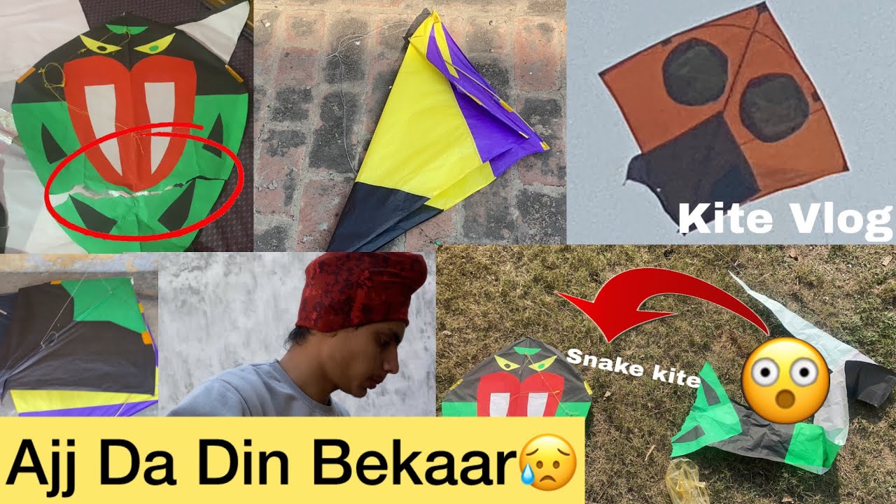 Aaj da din bekaar 😥 || Snake kite 😮 Pakistani kite vlog 2026