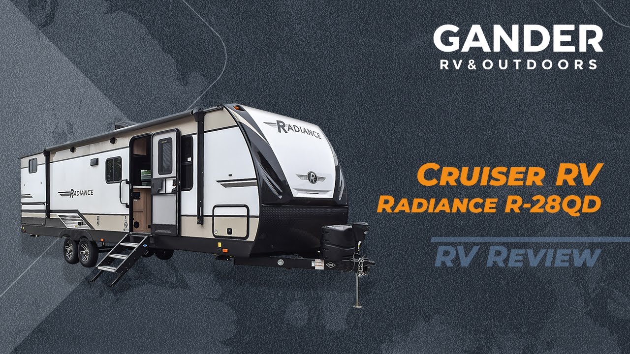 2020 Cruiser RV Radiance R-28QD, lightweight roomy and ready for your adventure bunkhouse RV!