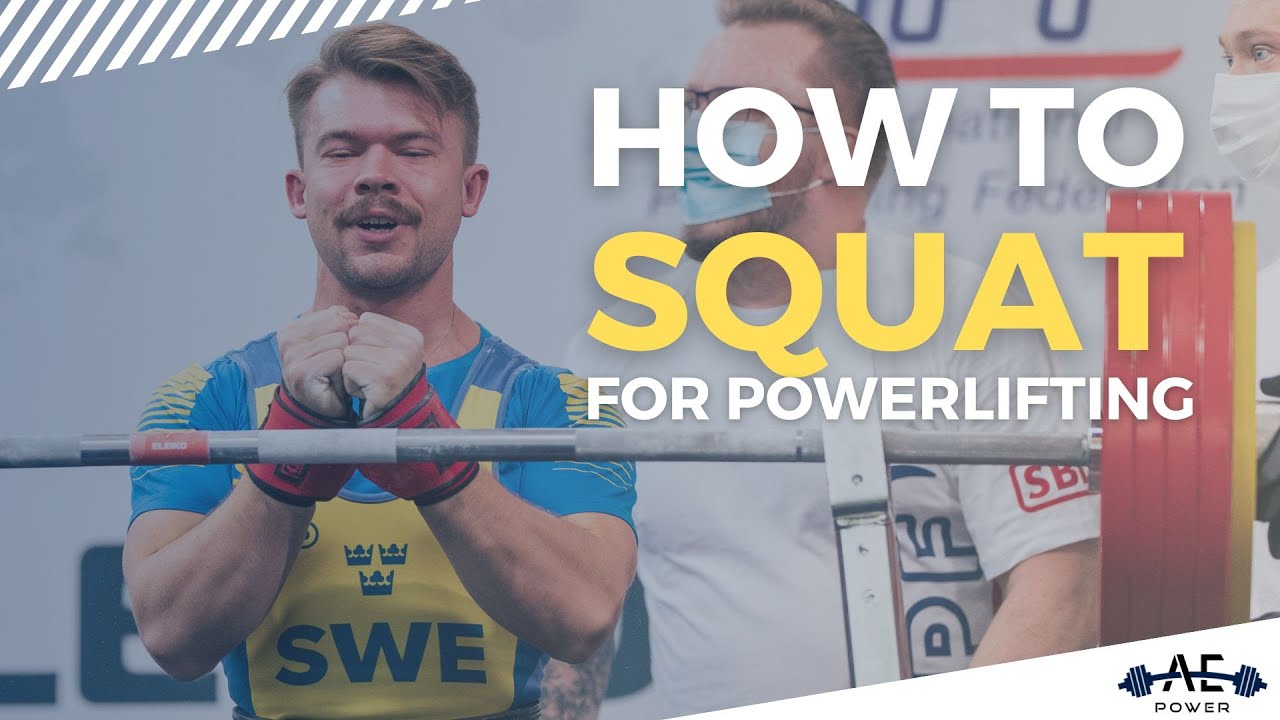 How to Squat - Powerlifting Squat Tutorial - AE Power