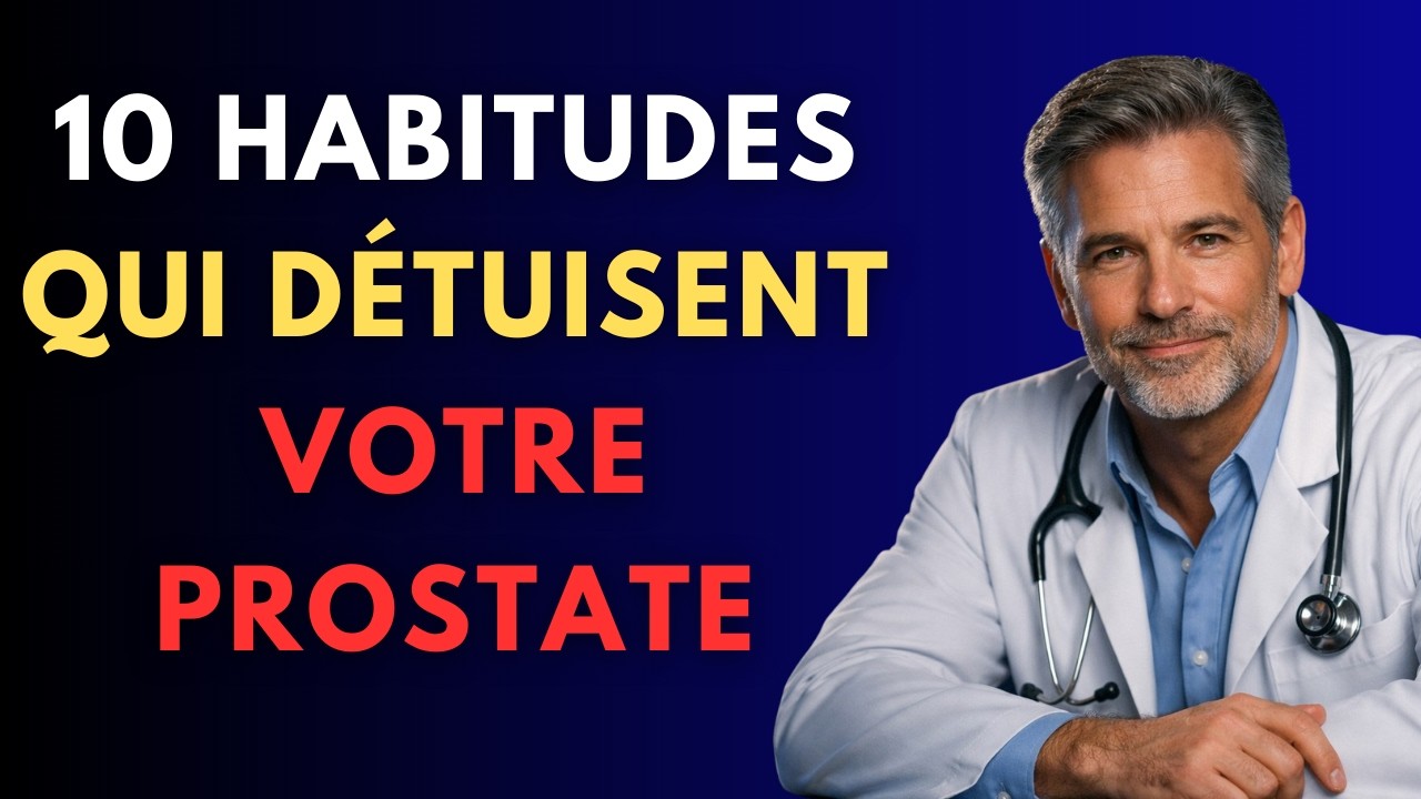 Les 10 Habitudes Qui DÉTRUISENT Votre Prostate Après 60 Ans