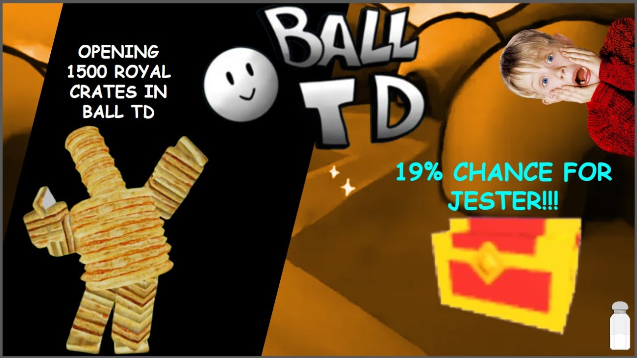 [ Ball Tower Defense ] Can I Get Omega Knight In 1500 Royal Crates? + giveawa at the end
