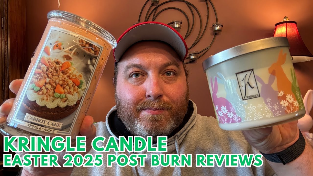 Kringle Candle Easter Collection Post Burn Review | Spring 2025