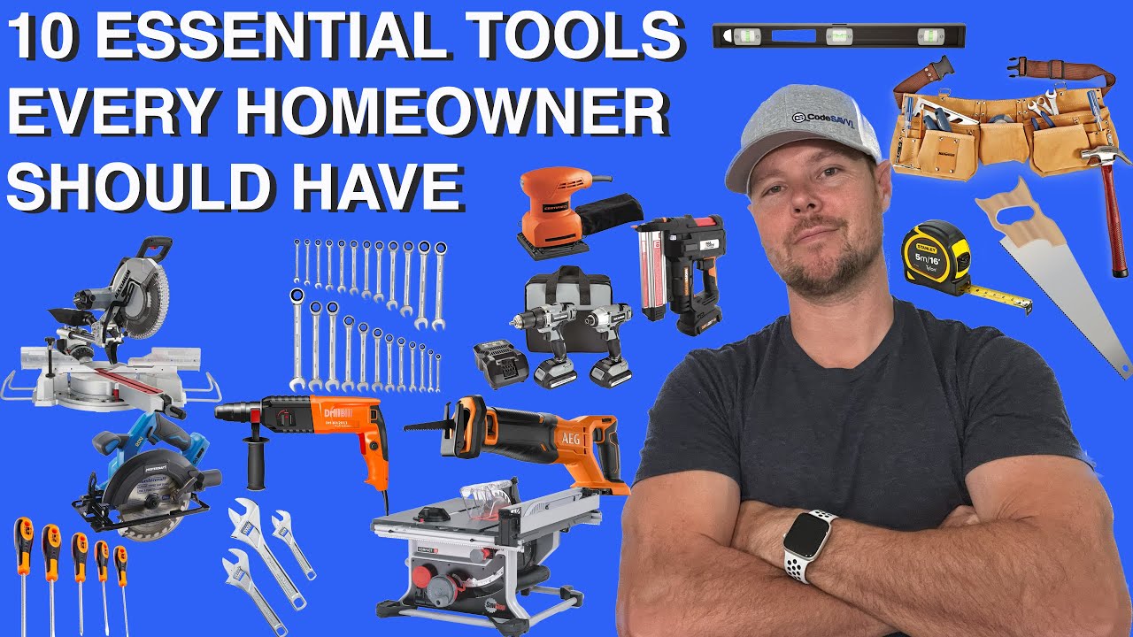 10 Essential Tools Every Homeowner Should Have in 2023 🪛🔨🪚