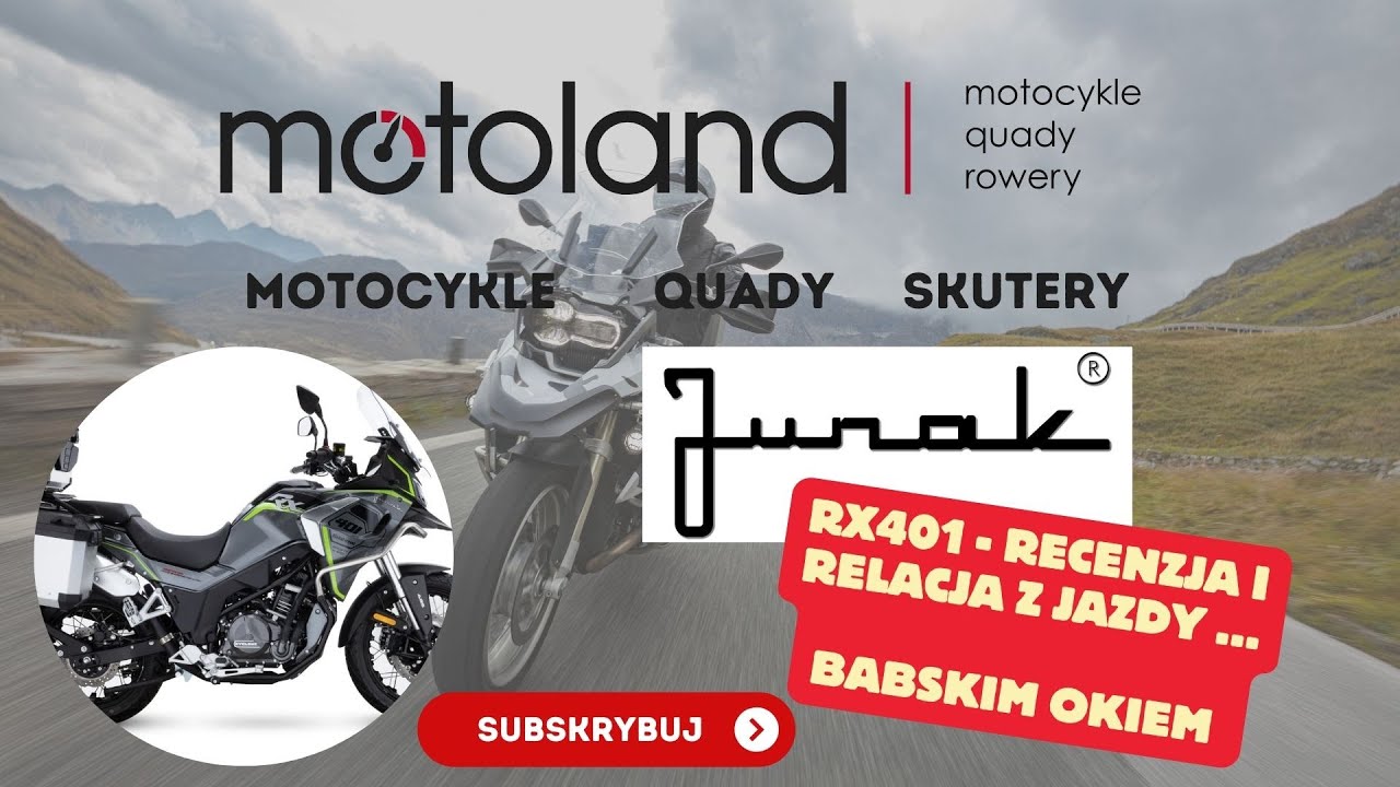 Babskim okiem: Test Jazdy Motocyklem Junak RX401 – Adventure dla każdego. Testride Womanonbike