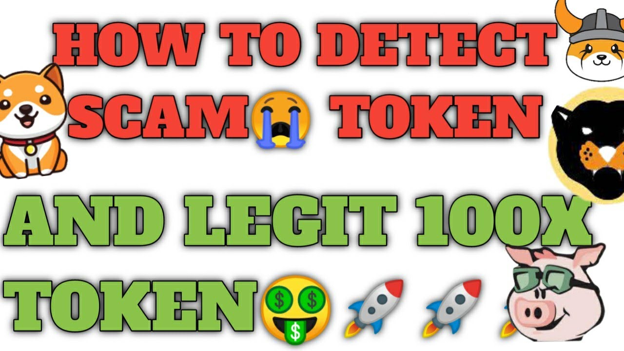 HOW TO DETECT A SCAM☠️😭 TOKEN  AND A LEGIT 100X TOKEN 🤑🚀.  DONT FALL FOR SCAM!!!!