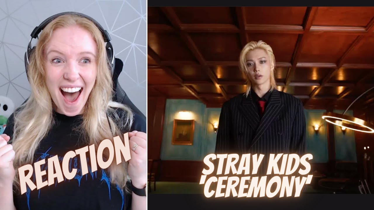 It's a VIDEO GAME?! - Stray Kids 'Ceremony' M/V Reaction