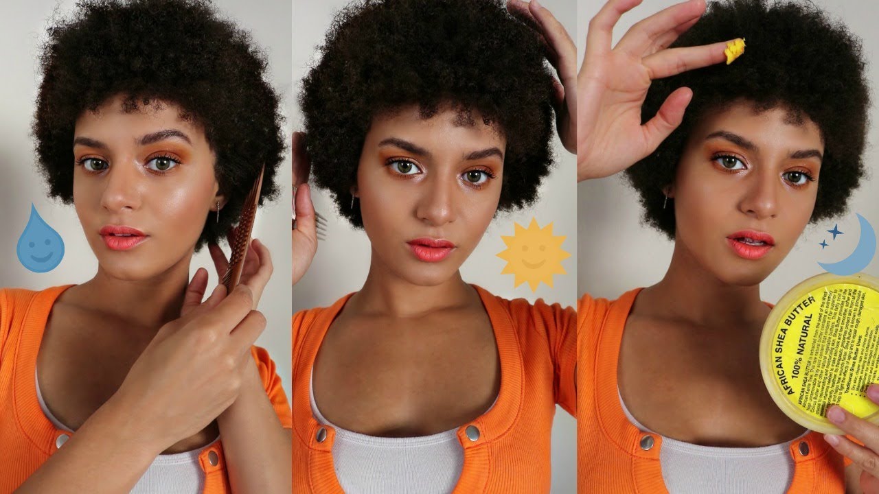 MY DAILY WASH N GO + NIGHT ROUTINE | TYPE 4 HAIR