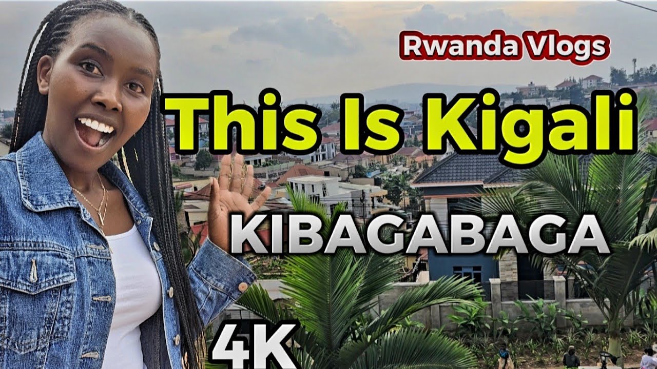 Inside KIBAGABAGA - One Of The Richest Neighborhoods in Kigali Rwanda / 4K Tour cathychemu